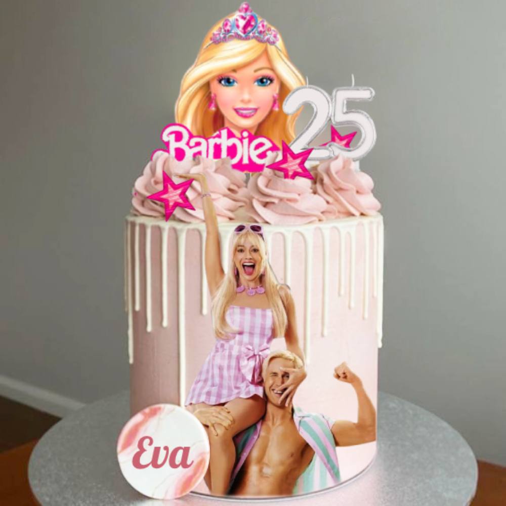 Tarta Tarta Barbie - Venta de tartas caseras online