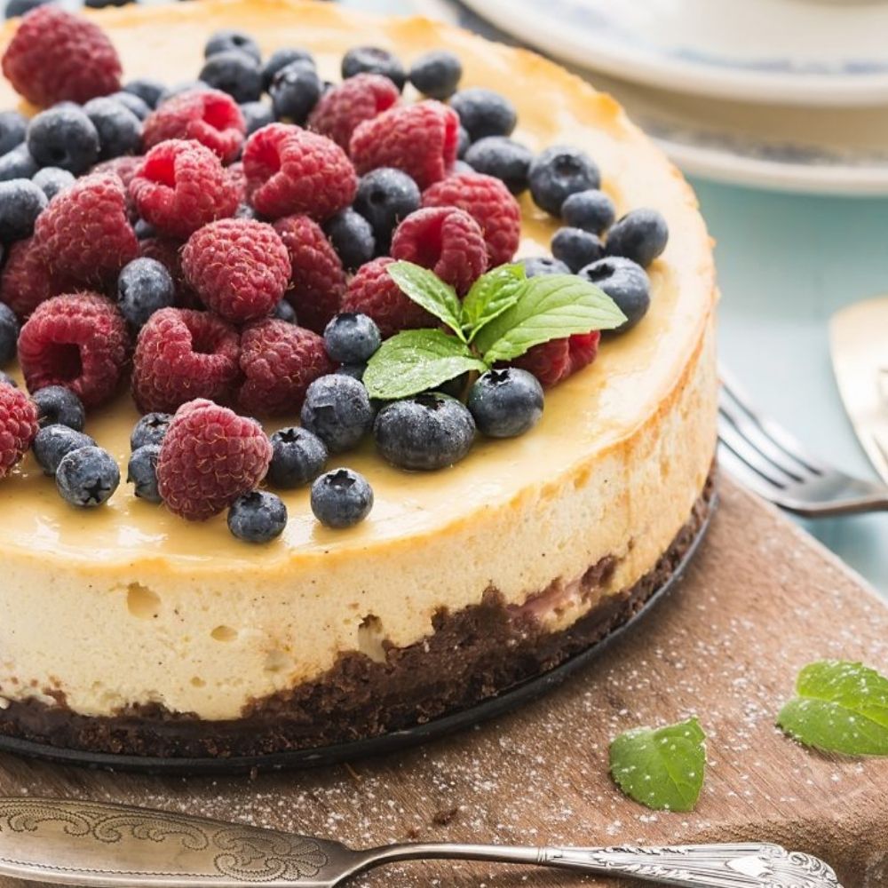 Tarta Queso y frutos rojos - Venta de tartas caseras online