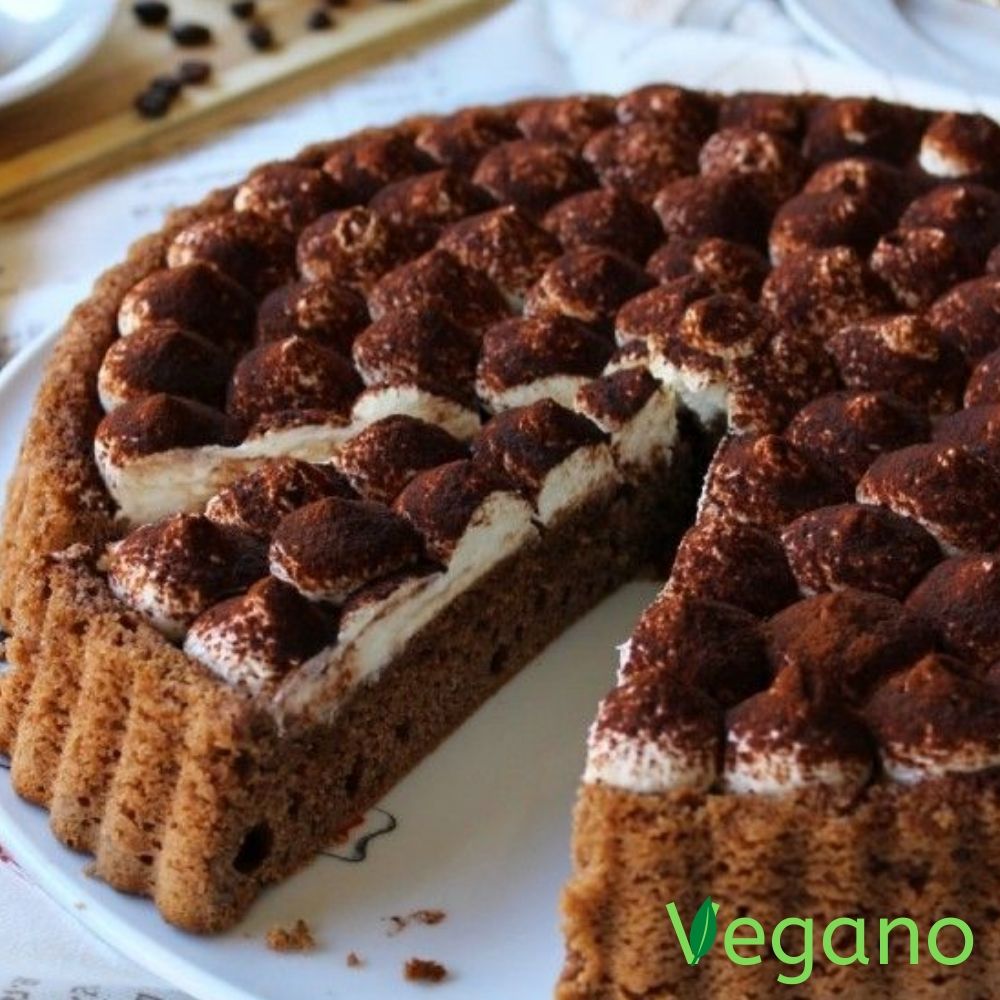 Tarta Tiramisú vegano - Venta de tartas caseras online