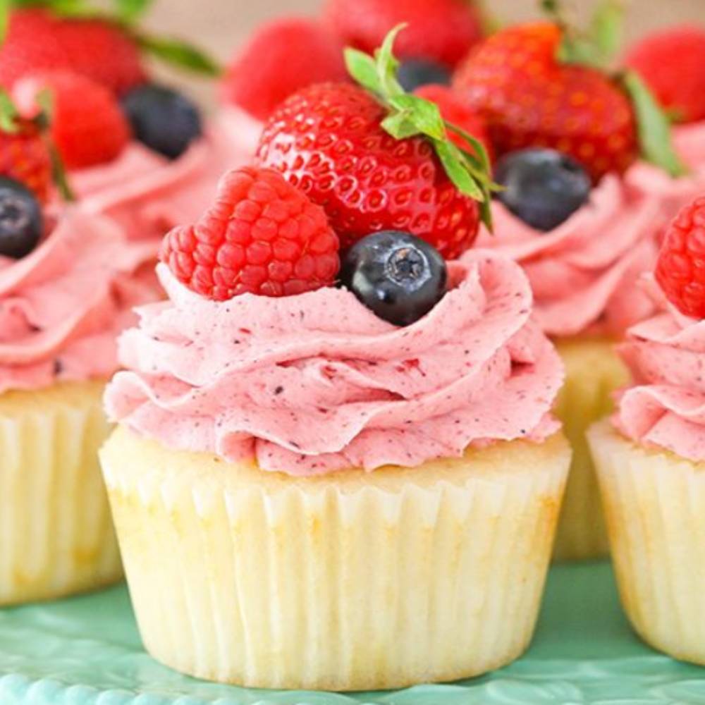 Tarta Cupcakes de frutos rojos - Venta de tartas caseras online
