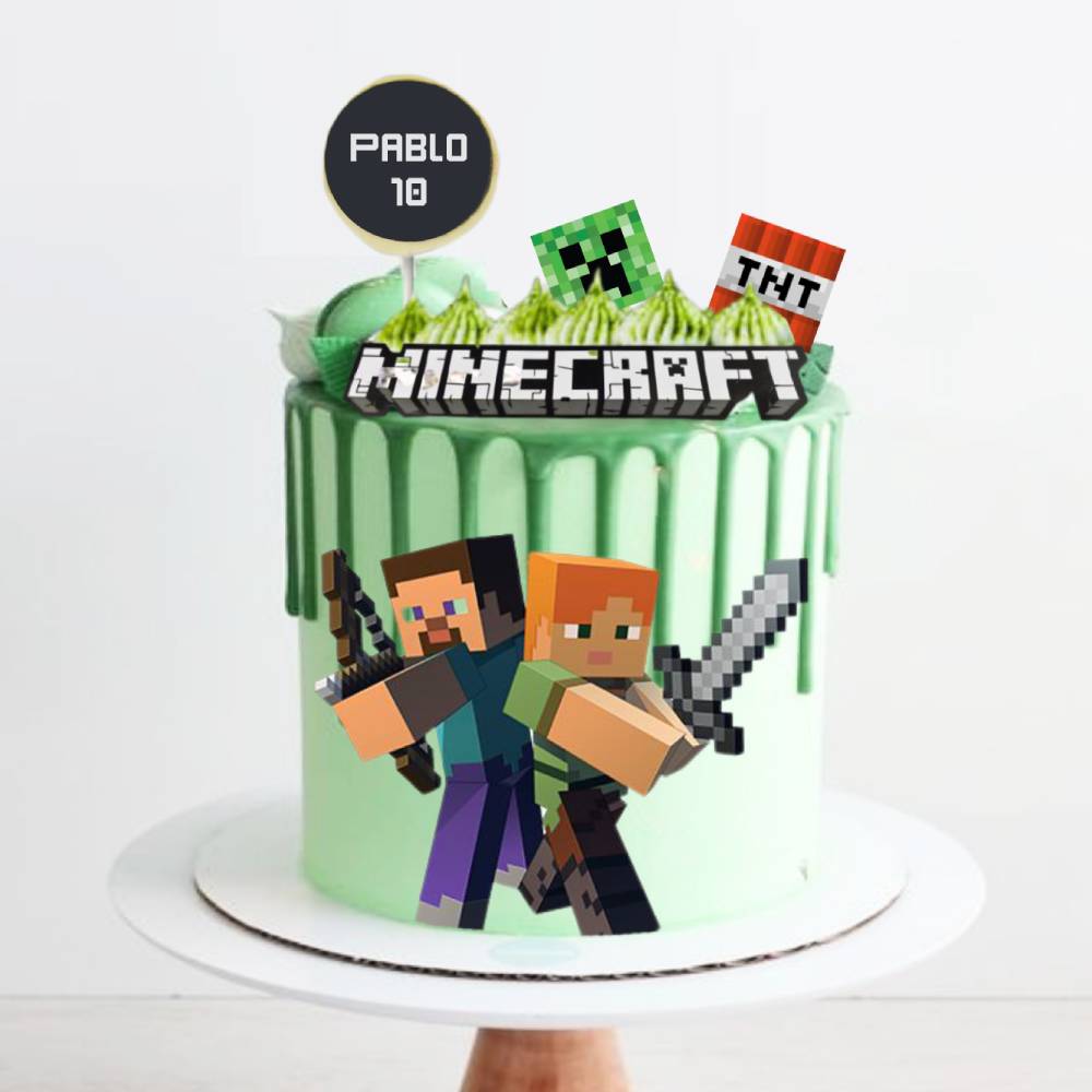 Tarta Tarta Minecraft - Venta de tartas caseras online
