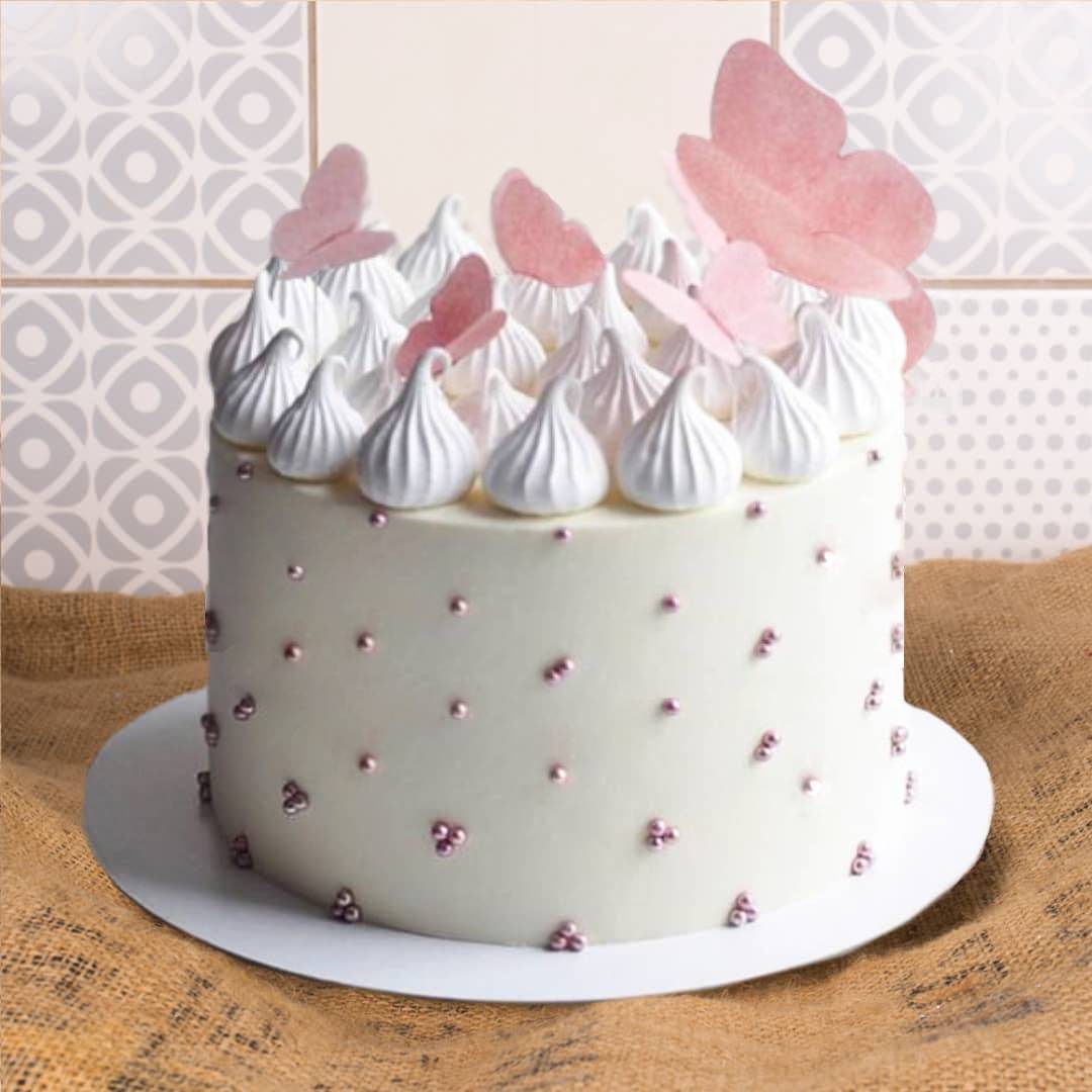 Tarta Tarta con mariposas - Venta de tartas caseras online
