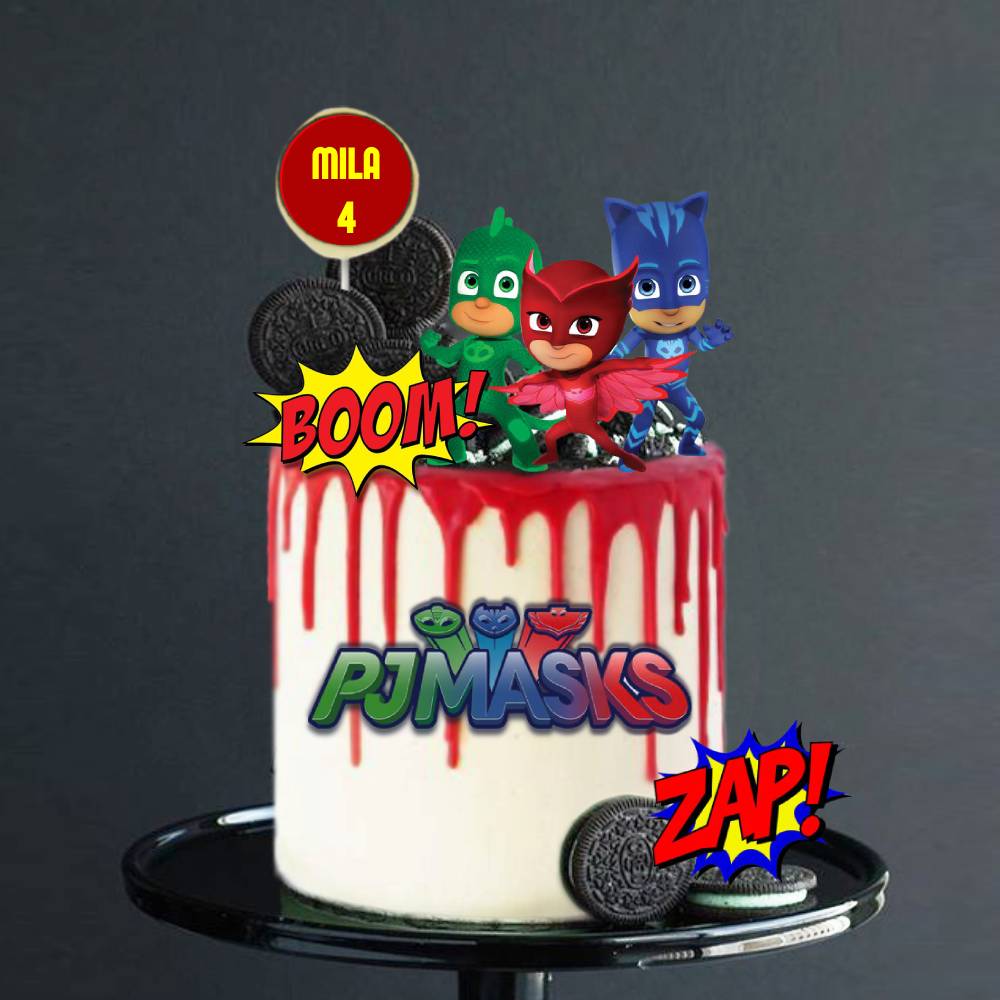 Tarta Tarta PJ Masks - Venta de tartas caseras online